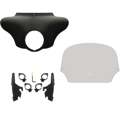 PartzBiz HD: 3470375-Memphis Shades Batwing Fairing 9” Solar Windshield Mount Harley 18+ Sport Glide PartzBiz HD: 3470375-Memphis Shades Batwing Fairing 9” Solar Windshield Mount Harley 18+ Sport Glide
