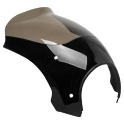 PartzBiz HD MEM7141 - Memphis Shades Black Bullet Fairing Windshield Harley Touring Road King FLHR 94+