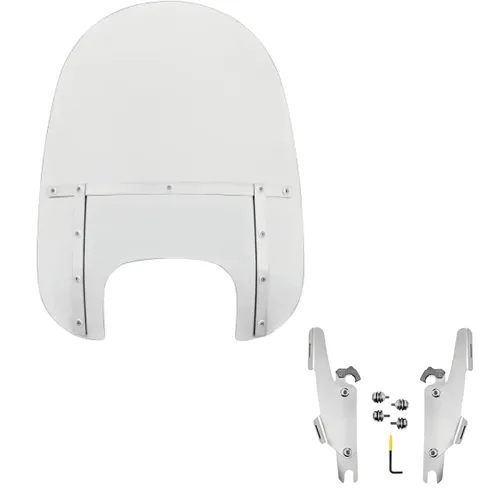 PartzBiz HD: 3466355-Memphis Shades Fats 21” Clear Windshield Polished Mounts Harley Softail 18+ FLFB PartzBiz HD: 3466355-Memphis Shades Fats 21” Clear Windshield Polished Mounts Harley Softail 18+ FLFB