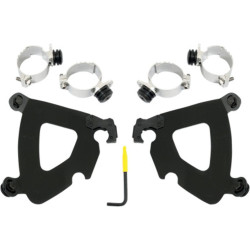 PartzBiz HD MEB1993 - Memphis Shades Gauntlet Fairing Trigger-Lock Black Harley 06+ Dyna Softail FXBB PartzBiz HD MEB1993 - Memphis Shades Gauntlet Fairing Trigger-Lock Black Harley 06+ Dyna Softail FXBB
