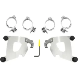 PartzBiz HD MEK2034 - Memphis Shades Polished Cafe Fairing Trigger-Lock Mount Harley 18+ Softail FXLR PartzBiz HD MEK2034 - Memphis Shades Polished Cafe Fairing Trigger-Lock Mount Harley 18+ Softail FXLR