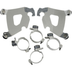 PartzBiz HD MEK1994 - Memphis Shades Polished Cafe Fairing Trigger-Lock Mount Harley Dyna Softail FXBB PartzBiz HD MEK1994 - Memphis Shades Polished Cafe Fairing Trigger-Lock Mount Harley Dyna Softail FXBB