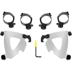 PartzBiz HD MEK2043 - Memphis Shades Polished Road Warrior Trigger-Lock Mount Harley 18+ FXLRS FLSB PartzBiz HD MEK2043 - Memphis Shades Polished Road Warrior Trigger-Lock Mount Harley 18+ FXLRS FLSB
