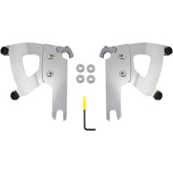 PartzBiz HD MEK2039 - Memphis Shades Polished Road Warrior Trigger-Lock Mount Harley 94+ FLHR Touring PartzBiz HD MEK2039 - Memphis Shades Polished Road Warrior Trigger-Lock Mount Harley 94+ FLHR Touring