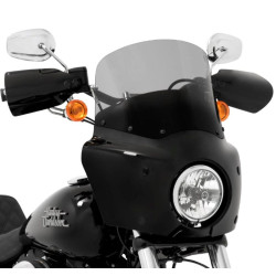 PartzBiz HD MEM7371 + MEK2028 + MEB9888 + ME - Road Warrior Fairing 11‚” กระจกบังลมควันดำ ขัดเงา Mount Harley FXBB 18+ PartzBiz HD MEM7371 + MEK2028 + MEB9888 + ME - Road Warrior Fairing 11‚” กระจกบังลมควันดำ ขัดเงา Mount Harley FXBB 18+