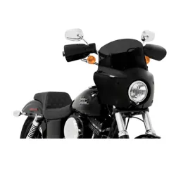 PartzBiz HD MEM7371 + MEB2028 + MEB9883 + ME - Memphis Shades 9” Dark Black Smoke Road Warrior Windshield Fairing Harley Dyna PartzBiz HD MEM7371 + MEB2028 + MEB9883 + ME - Memphis Shades 9” Dark Black Smoke Road Warrior Windshield Fairing Harley Dyna
