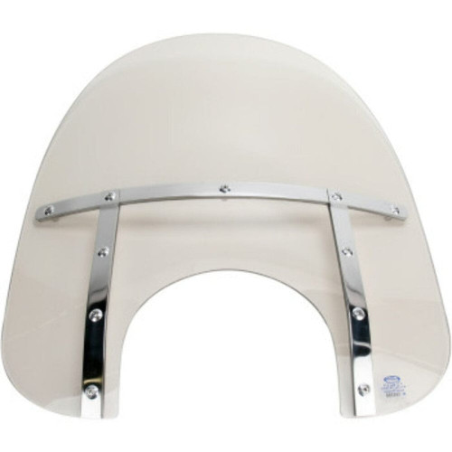 PartzBiz HD: 3480886-Memphis Shades Fats Windshield 19” Solar 9” Headlight Cutout Chrome Strap Harley PartzBiz HD: 3480886-Memphis Shades Fats Windshield 19” Solar 9” Headlight Cutout Chrome Strap Harley
