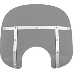 PartzBiz HD MEM31112 - Memphis Shades 13” Fats Black Smoke Windshield Fairing Harley Softail FXLR 18+