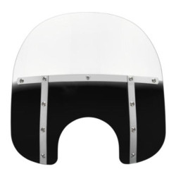 PartzBiz HD MEM3121 - Memphis Shades 15” Fats Gradient Black Windshield Screen Harley Softail FXLR 18+