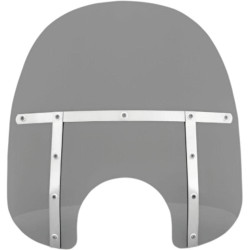 PartzBiz HD MEM32112 - Memphis Shades 17” Fats Black Smoke Windshield Fairing Harley Softail FXLR 18+