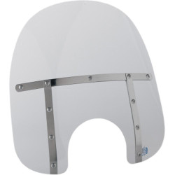 PartzBiz HD MEM3210 - Memphis Shades 17” Fats Clear Windshield Screen Harley Softail Low Rider 18+