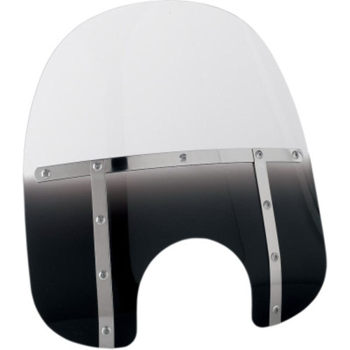 PartzBiz HD: 3466823-Memphis Shades 17” Fats Gradient Black Windshield Screen Harley Softail FXLR 18+