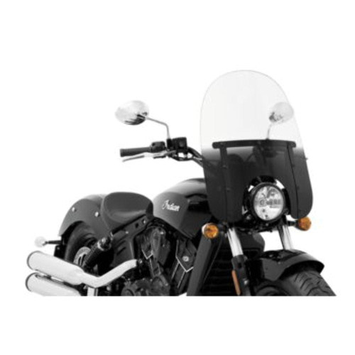 PartzBiz HD: 3466856-Memphis Shades 17” Slim Black Gradient Night Windshield Harley Softail M8 18+