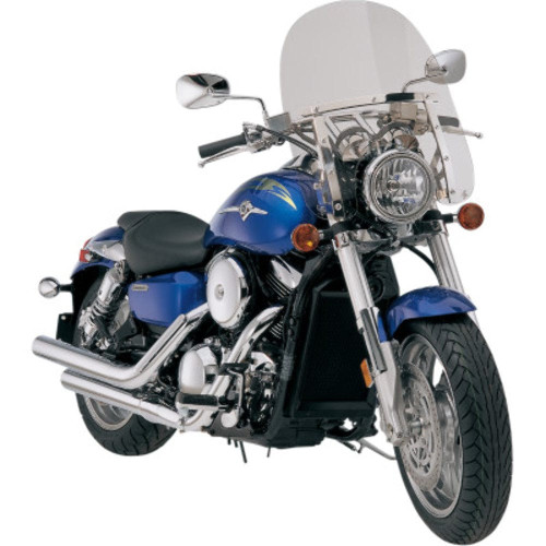 PartzBiz HD: 3466860-Memphis Shades 17” Slim Solar Windshield Screen Fairing Harley Softail M8 18+