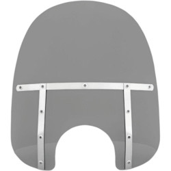PartzBiz HD MEM33112 - Memphis Shades 19” Fats Black Smoke Windshield Fairing Harley Softail FXLR 18+