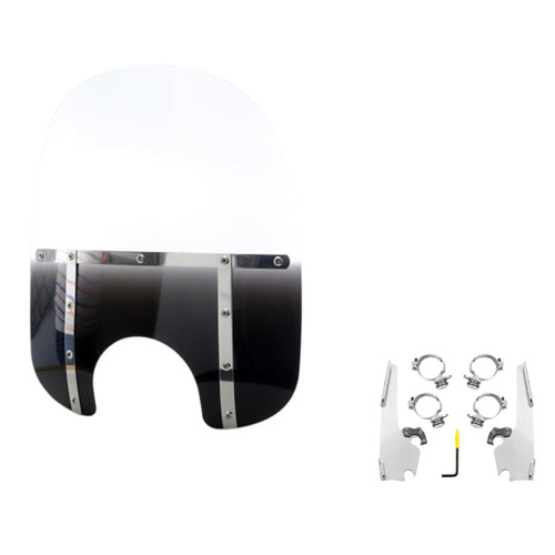 PartzBiz HD: 3466854-Memphis Shades 19” Fats Gradient Black Windshield Mount Kit Harley Low Rider 18+ PartzBiz HD: 3466854-Memphis Shades 19” Fats Gradient Black Windshield Mount Kit Harley Low Rider 18+