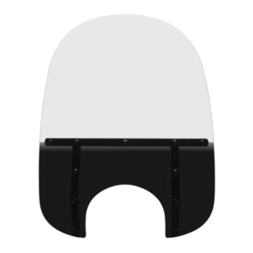 PartzBiz HD: 3466510-Memphis Shades 21” Fats Black Night Shades Windshield Harley Softail FLSB 18+