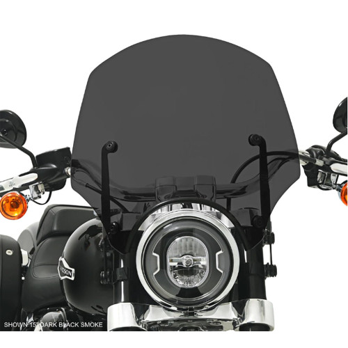 PartzBiz HD: 3467570-Memphis Shades Dark Black Smoke 15” El Paso Sportshield Mount Harley Softail 18+ PartzBiz HD: 3467570-Memphis Shades Dark Black Smoke 15” El Paso Sportshield Mount Harley Softail 18+