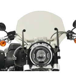 PartzBiz HD MEP5259 - Memphis Shades El Paso 13” Solar Sportshield 9” Headlight Harley Softail M8 18+