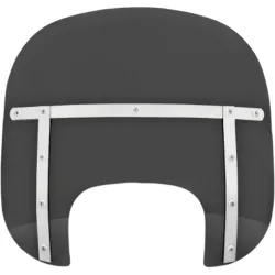 PartzBiz HD MEM6010 - Memphis Shades Fats 13” Dark Black Smoke Windshield Harley Softail Fat Boy 18+