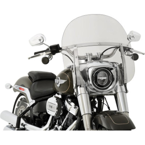 PartzBiz HD: 3466307-Memphis Shades Fats 13” Solar Windshield Quick Mounts Kit Harley Softail 18+ FLFB PartzBiz HD: 3466307-Memphis Shades Fats 13” Solar Windshield Quick Mounts Kit Harley Softail 18+ FLFB