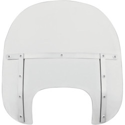 PartzBiz HD MEM6100 - Memphis Shades Fats 15” Clear Windshield Screen Harley Softail Fat Boy 18+ FLFB