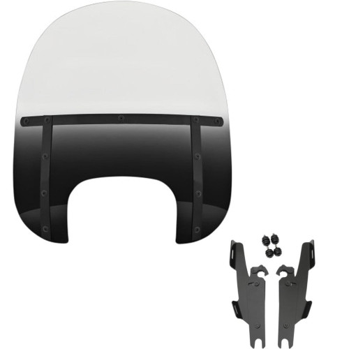 PartzBiz HD: 3466604-Memphis Shades Fats 17” Black Night Shades Windshield Mounts Kit Harley 18+ FLFB PartzBiz HD: 3466604-Memphis Shades Fats 17” Black Night Shades Windshield Mounts Kit Harley 18+ FLFB