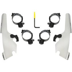 PartzBiz HD MEK2046 - Memphis Shades Polished Fats Windshield Trigger-Lock Mount Kit Harley FLSB 18+ PartzBiz HD MEK2046 - Memphis Shades Polished Fats Windshield Trigger-Lock Mount Kit Harley FLSB 18+