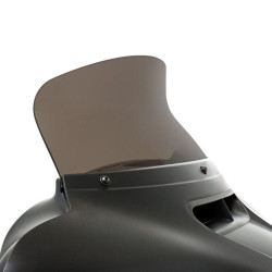 PartzBiz HD MEP8631 - New Memphis Shades 8.5” Smoke Tinted Windshield 2014-2021 Harley Batwing Touring