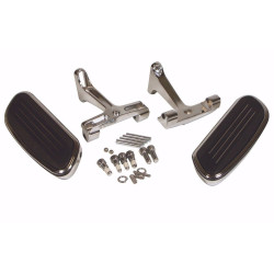 PartzBiz HD 24000 - Chrome Passenger ด้านหลัง Floorboard หมุดเท้า Mount Kit Harley Touring 1993-2018 PartzBiz HD 24000 - Chrome Passenger ด้านหลัง Floorboard หมุดเท้า Mount Kit Harley Touring 1993-2018