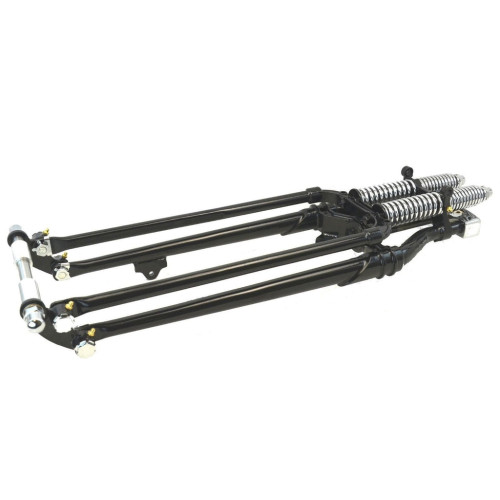 PartzBiz HD: 3442472-Antique Vintage Replica Black 24” 4” Over Stock Springer Fork Front End FXST