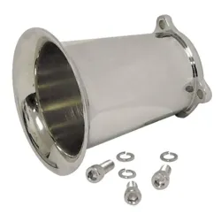 PartzBiz HD 84102 - Chrome 4‚” Velocity Stack S&S Super EG Ultima R2 R1 คาร์บูเรเตอร์คาร์โบไฮเดรต Harley Drag PartzBiz HD 84102 - Chrome 4‚” Velocity Stack S&S Super EG Ultima R2 R1 คาร์บูเรเตอร์คาร์โบไฮเดรต Harley Drag