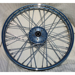 PartzBiz HD 51640 - 21 x 2.15” 40 Spoke Chrome Front Wheel Rim 00-06 Harley Sportster XL Dyna FXD