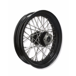 PartzBiz HD 51683 - Front 16 x 3 40 Spoke Black Rim Hub Wheel Harley FLST Softail Heritage & Fatboy PartzBiz HD 51683 - Front 16 x 3 40 Spoke Black Rim Hub Wheel Harley FLST Softail Heritage & Fatboy