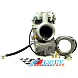 PartzBiz HD 42-18 - Mikuni HSR 42 mm Easy Kit Carburetor Carb 1990-2006 Harley Evo & Twin Cam 42-18