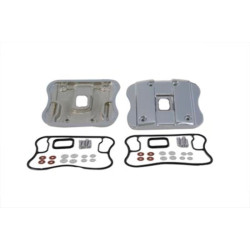 PartzBiz HD 43-0151 - Motorshop Chrome Top Rocker Box Cover Kit 7-3/4” Harley Sportster XL 86-03 PartzBiz HD 43-0151 - Motorshop Chrome Top Rocker Box Cover Kit 7-3/4” Harley Sportster XL 86-03