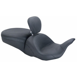 PartzBiz HD 79703 - Mustang LowDown One-Piece Vintage Seat Driver Backrest 2009-2020 Harley Touring PartzBiz HD 79703 - Mustang LowDown One-Piece Vintage Seat Driver Backrest 2009-2020 Harley Touring