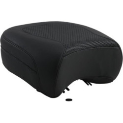 PartzBiz HD 79436 - Mustang Black Rear Police Air Ride Passenger Seat Textured Harley Touring 97+ PartzBiz HD 79436 - Mustang Black Rear Police Air Ride Passenger Seat Textured Harley Touring 97+