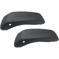 PartzBiz HD 77641 - Mustang Saddlebag Black Diamond Stitch Lid Covers 14-21 Harley Touring PartzBiz HD 77641 - Mustang Saddlebag Black Diamond Stitch Lid Covers 14-21 Harley Touring