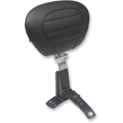 PartzBiz HD 79659 - Mustang Backrest Kit Black Adjustable Tuck & Roll Stitch Harley Touring 97-2007 PartzBiz HD 79659 - Mustang Backrest Kit Black Adjustable Tuck & Roll Stitch Harley Touring 97-2007