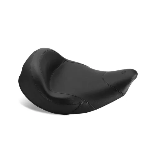 PartzBiz HD: 3458033-Mustang Black Seat Vintage Wide Touring Solo Indian Chief Roadmaster Chieftain
