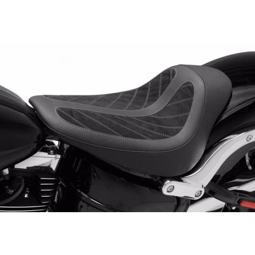 PartzBiz HD: 3458074-Mustang Fred Kodlin Signature Series Black Solo Seat 2013-2017 Harley Breakout PartzBiz HD: 3458074-Mustang Fred Kodlin Signature Series Black Solo Seat 2013-2017 Harley Breakout