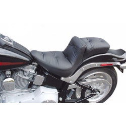 PartzBiz HD 76390 - Mustang One-Piece Regal Duke Extra Wide Seat 06-17 Harley Fatboy Softail 200Tire PartzBiz HD 76390 - Mustang One-Piece Regal Duke Extra Wide Seat 06-17 Harley Fatboy Softail 200Tire