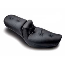 PartzBiz HD 75545 - Mustang One-Piece Regal Duke Pillow Seat 2006-2017 Harley-Davidson Dyna 75545 PartzBiz HD 75545 - Mustang One-Piece Regal Duke Pillow Seat 2006-2017 Harley-Davidson Dyna 75545
