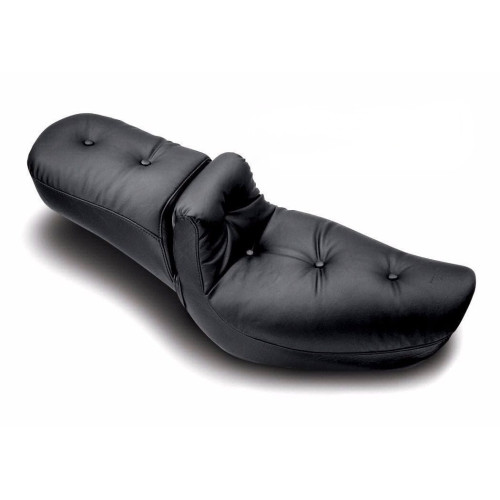 PartzBiz HD: 3451826-Mustang One-Piece Regal Duke Pillow Seat 2006-2017 Harley-Davidson Dyna 75545