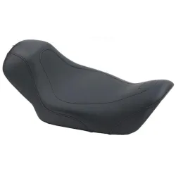 PartzBiz HD 76580 - Mustang Sleek Low Comfort Tripper Solo Seat กว้าง 11 นิ้ว - 2006-2017 Harley Dyna PartzBiz HD 76580 - Mustang Sleek Low Comfort Tripper Solo Seat กว้าง 11 นิ้ว - 2006-2017 Harley Dyna