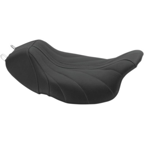 PartzBiz HD: 3467621-Mustang Black Revere Journey Solo Seat Gravity Gray Stitch Harley 08-20 Touring PartzBiz HD: 3467621-Mustang Black Revere Journey Solo Seat Gravity Gray Stitch Harley 08-20 Touring