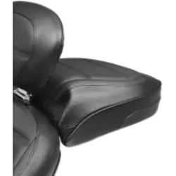 PartzBiz HD 79026 - Mustang Black Standard Touring Rear Passenger Seat Harley Softail Slim M8 18-22 PartzBiz HD 79026 - Mustang Black Standard Touring Rear Passenger Seat Harley Softail Slim M8 18-22
