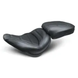 PartzBiz HD 75062 - Mustang Black Standard Touring Rear Passenger Seat Harley softail Slim M8 2018+ PartzBiz HD 75062 - Mustang Black Standard Touring Rear Passenger Seat Harley softail Slim M8 2018+