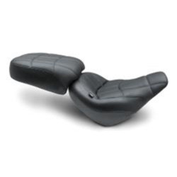 PartzBiz HD 75160 - Mustang Black Standard Touring Solo Driver Front Seat Harley Street Bob M8 2018 PartzBiz HD 75160 - Mustang Black Standard Touring Solo Driver Front Seat Harley Street Bob M8 2018
